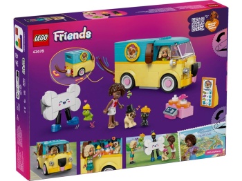 LEGO 42678 Friends Furgonetka z akcesoriami dla zwierząt