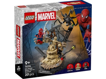 LEGO 76334 Super Heroes Epicka bitwa: Spider-Man kontra Sandman