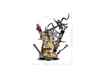 LEGO 76334 Super Heroes Epicka bitwa: Spider-Man kontra Sandman