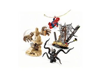 LEGO 76334 Super Heroes Epicka bitwa: Spider-Man kontra Sandman