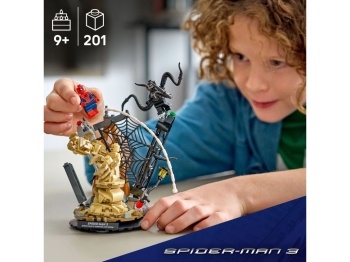 LEGO 76334 Super Heroes Epicka bitwa: Spider-Man kontra Sandman