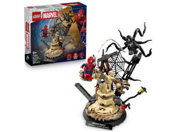 LEGO 76334 Super Heroes Epicka bitwa: Spider-Man kontra Sandman