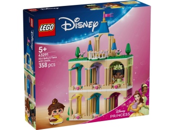 LEGO 43291 Disney Princess Mała Bella i Tiana z zamkiem