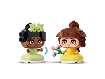 LEGO 43291 Disney Princess Mała Bella i Tiana z zamkiem