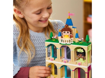 LEGO 43291 Disney Princess Mała Bella i Tiana z zamkiem