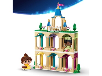 LEGO 43291 Disney Princess Mała Bella i Tiana z zamkiem