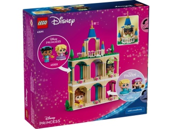 LEGO 43291 Disney Princess Mała Bella i Tiana z zamkiem