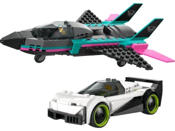 LEGO 60489 City Odrzutowiec kontra samochód