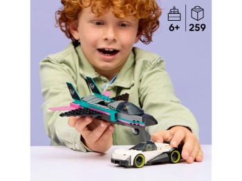 LEGO 60489 City Odrzutowiec kontra samochód