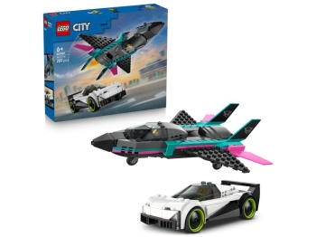 LEGO 60489 City Odrzutowiec kontra samochód