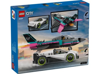 LEGO 60489 City Odrzutowiec kontra samochód