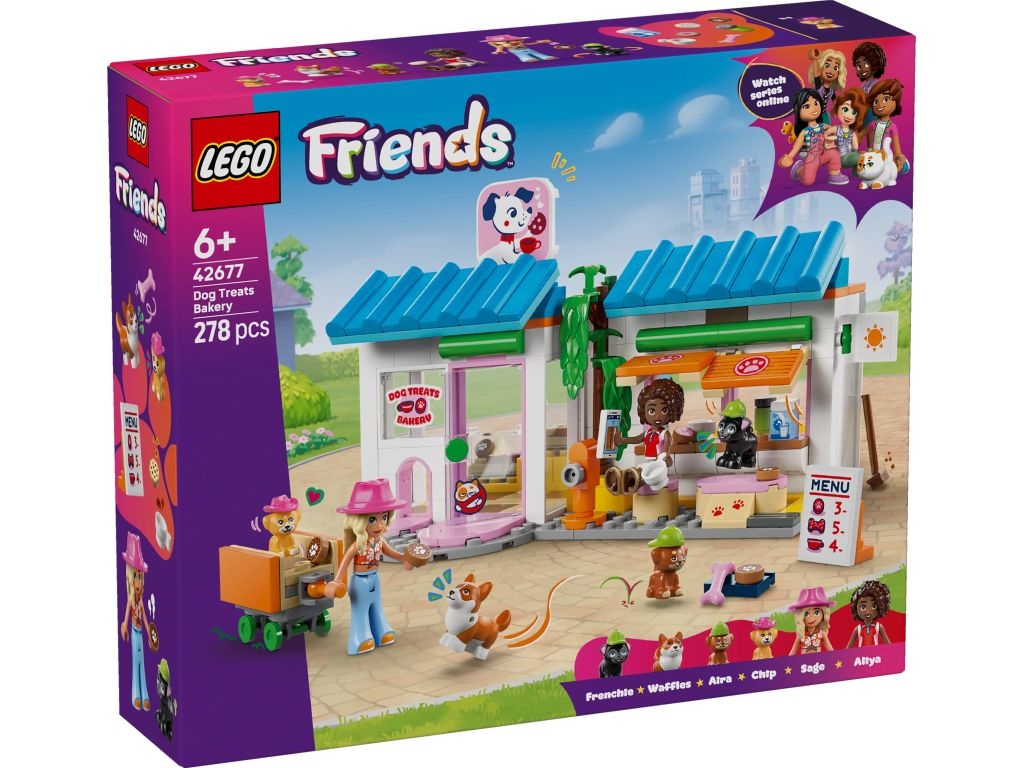 LEGO 42677 Friends Piekarnia z psimi przysmakami