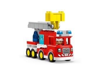 LEGO 10473 DUPLO Wóz strażacki z wężem i strażakiem