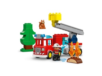 LEGO 10473 DUPLO Wóz strażacki z wężem i strażakiem