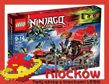 LEGO Ninjago 70738 Ostatni lot Perły Przeznaczenia
