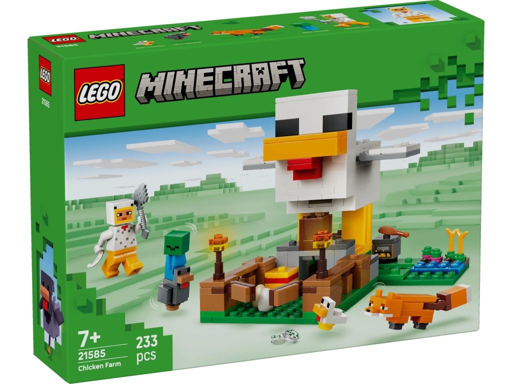 LEGO 21585 Minecraft Farma kurczaków