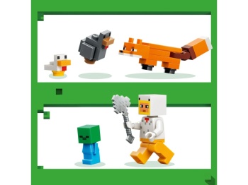 LEGO 21585 Minecraft Farma kurczaków