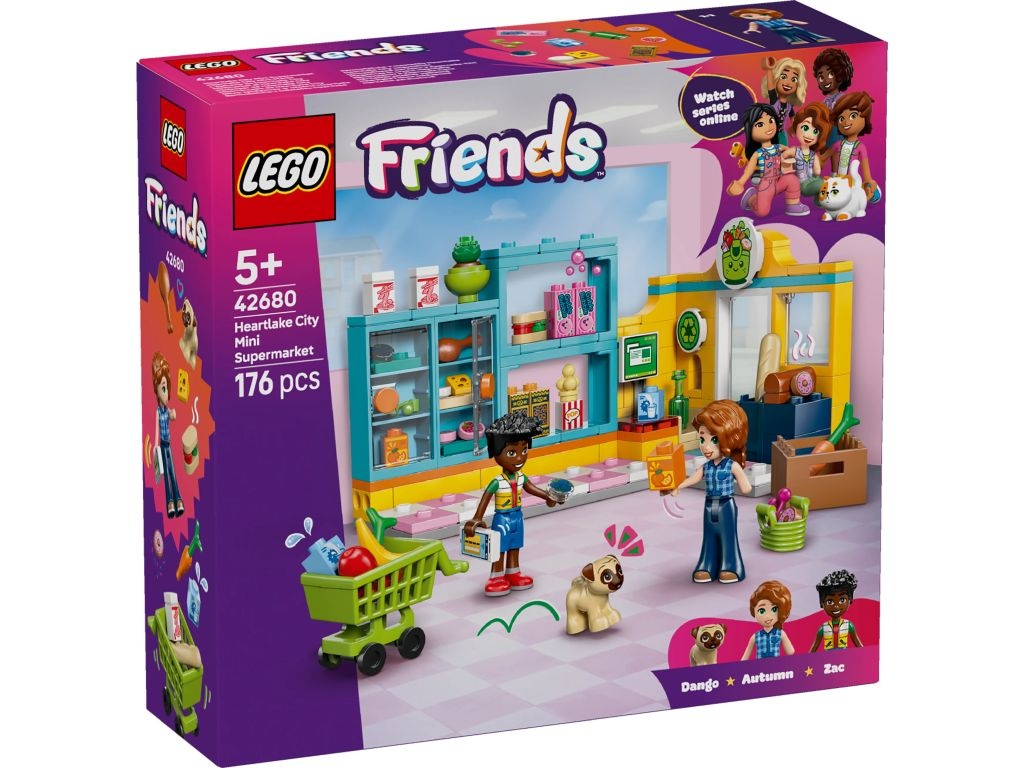 LEGO 42680 Friends Sklep spożywczy w mieście Heartlake
