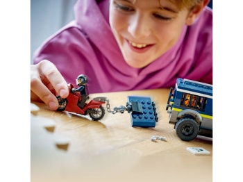 LEGO 60479 City Furgonetka policyjnego konwoju więziennego