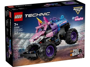 LEGO 42220 Technic Monster Jam Sparkle Smash z napędem typu pull-back