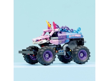 LEGO 42220 Technic Monster Jam Sparkle Smash z napędem typu pull-back