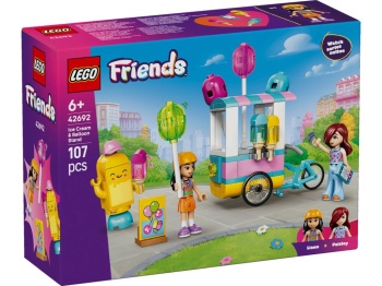 LEGO 42692 Friends Stoisko z lodami i balonami