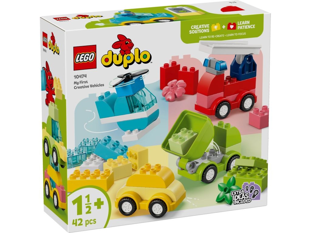 LEGO 10474 DUPLO Kreatywne pojazdy
