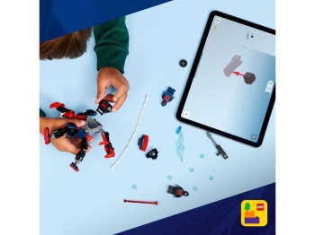 LEGO 76337 Super Heroes Miles Morales kontra Spider-Man 2099