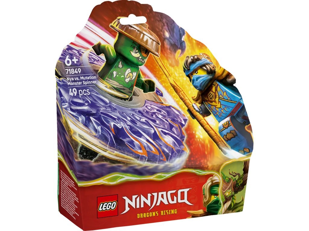 LEGO 71849 Ninjago Nya kontra zmutowany potwór na spinnerze