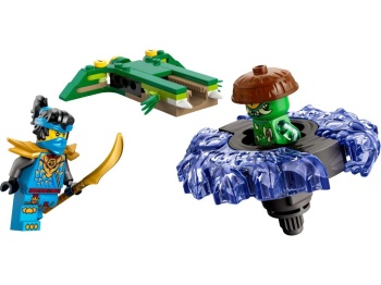 LEGO 71849 Ninjago Nya kontra zmutowany potwór na spinnerze
