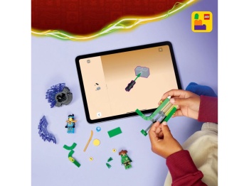 LEGO 71849 Ninjago Nya kontra zmutowany potwór na spinnerze