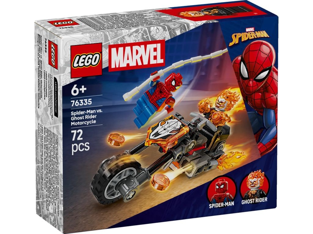 LEGO 76335 Super Heroes Spider-Man kontra Ghost Rider na motocyklu