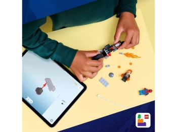 LEGO 76335 Super Heroes Spider-Man kontra Ghost Rider na motocyklu