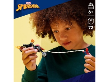 LEGO 76335 Super Heroes Spider-Man kontra Ghost Rider na motocyklu