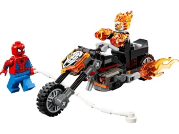 LEGO 76335 Super Heroes Spider-Man kontra Ghost Rider na motocyklu
