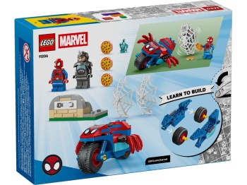 LEGO 11206 Spidey Spidey na motocyklu kontra Rhino