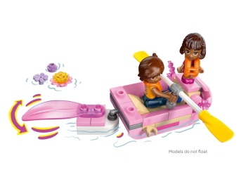 LEGO 42681 Friends Przygoda na aksolotlowej łodzi