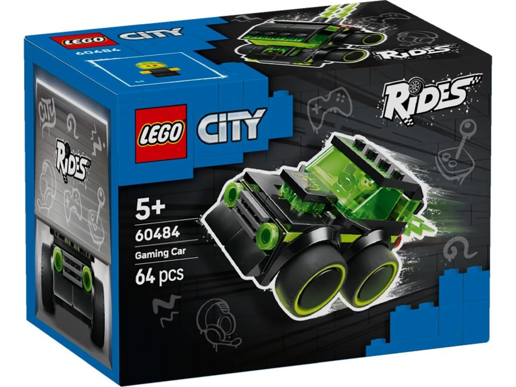 LEGO 60484 City Pojazdy - Gamingowa wyścigówka