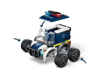 LEGO 60481 City Pojazdy - Ciężarówka policyjna