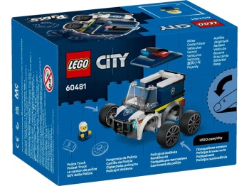 LEGO 60481 City Pojazdy - Ciężarówka policyjna