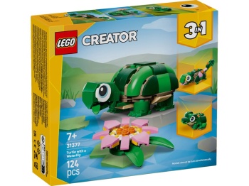 LEGO 31377 Creator  Żółw i kwiat lilii wodnej