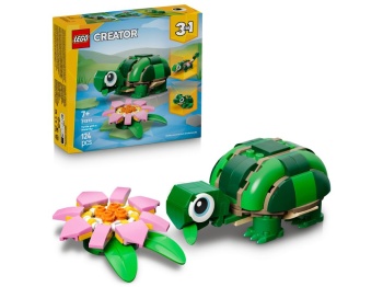 LEGO 31377 Creator Żółw i kwiat lilii wodnej