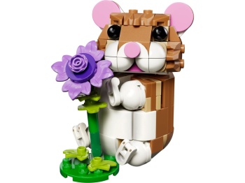 LEGO 31376 Creator Uroczy chomik z kwiatkiem