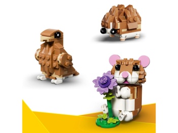 LEGO 31376 Creator Uroczy chomik z kwiatkiem
