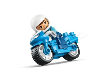 LEGO 10471 DUPLO Niebieski motocykl policyjny