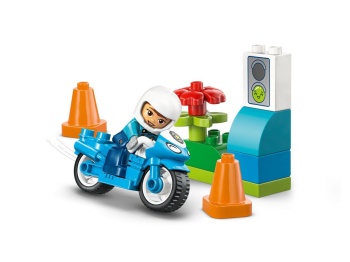 LEGO 10471 DUPLO Niebieski motocykl policyjny
