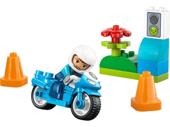 LEGO 10471 DUPLO Niebieski motocykl policyjny