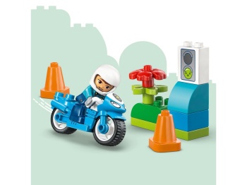 LEGO 10471 DUPLO Niebieski motocykl policyjny