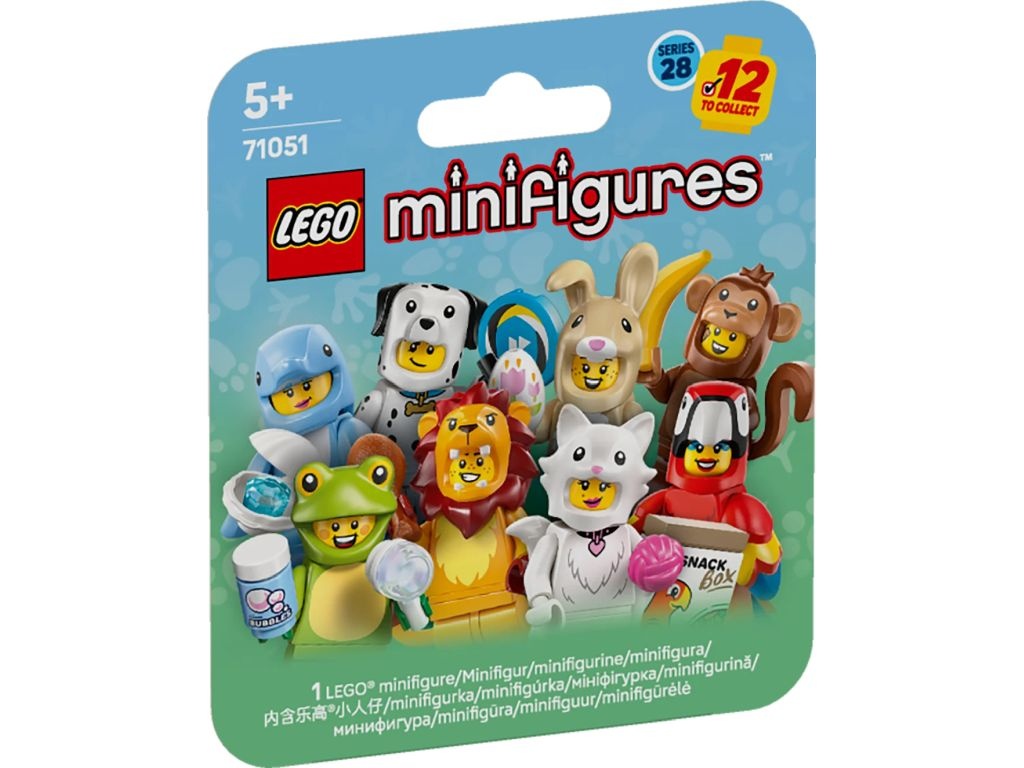 LEGO 71051 Minifigures Seria 28 Zwierzęta Komplet 12 minifigurek