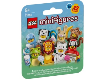 LEGO 71051 Minifigures Seria 28 Zwierzęta Komplet 12 minifigurek